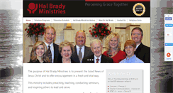 Desktop Screenshot of halbradyministries.com